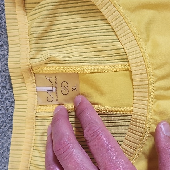 Calia Yellow Tank- size XL - Picture 2 of 4